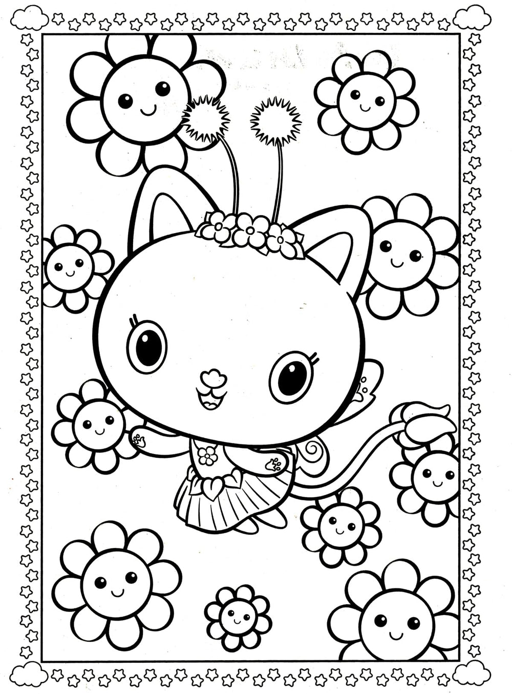 Bendon Gabby's Dollhouse licensed sticker sheets ideal for travel crafts.