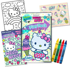 Bendon Hello Kitty grab and go pack for travel-friendly coloring fun
