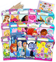 Bendon Imagine Ink set of six coloring books for mess-free coloring fun.