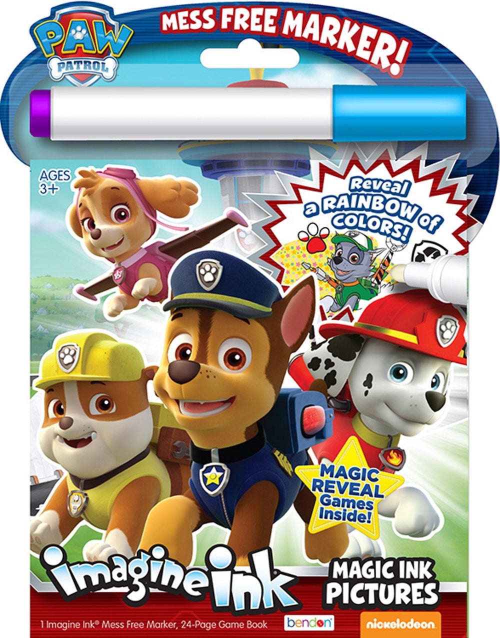 Bendon Imagine Ink sticker sheet bonus adds extra fun