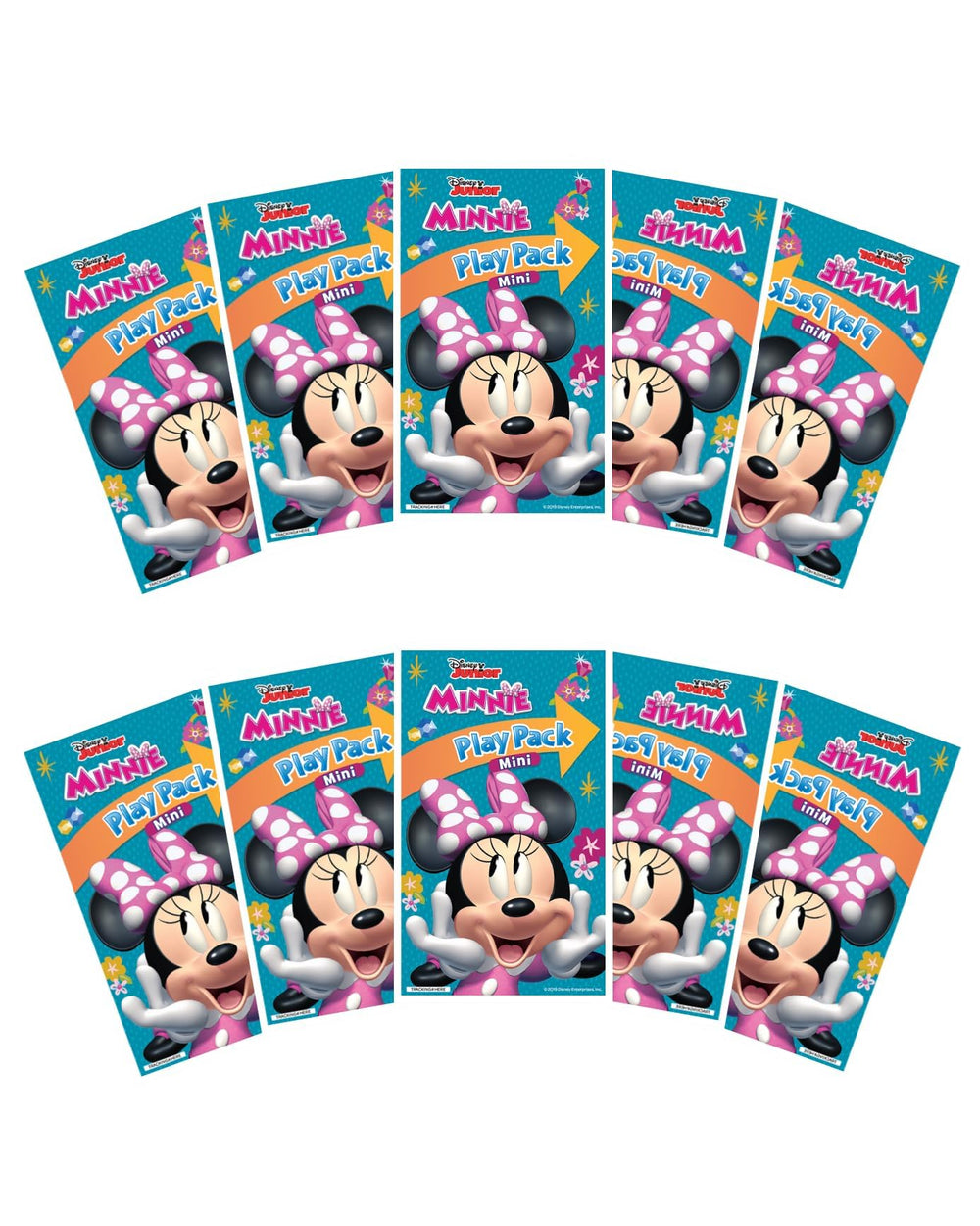 Bendon Minnie Mouse Play Pack sticker sheet to personalize crafts
