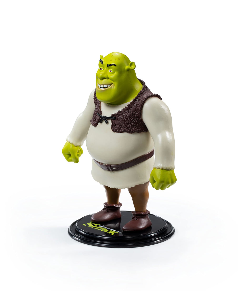 BendyFigs Shrek collectible by The Noble Collection for fans.
