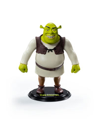 BendyFigs Shrek poseable figure allows dynamic diorama posing.