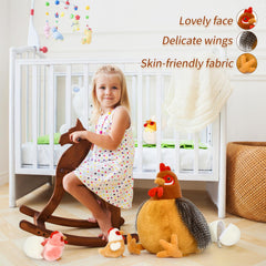 BENINY cuddly farm playset supports nurturing play and social skills