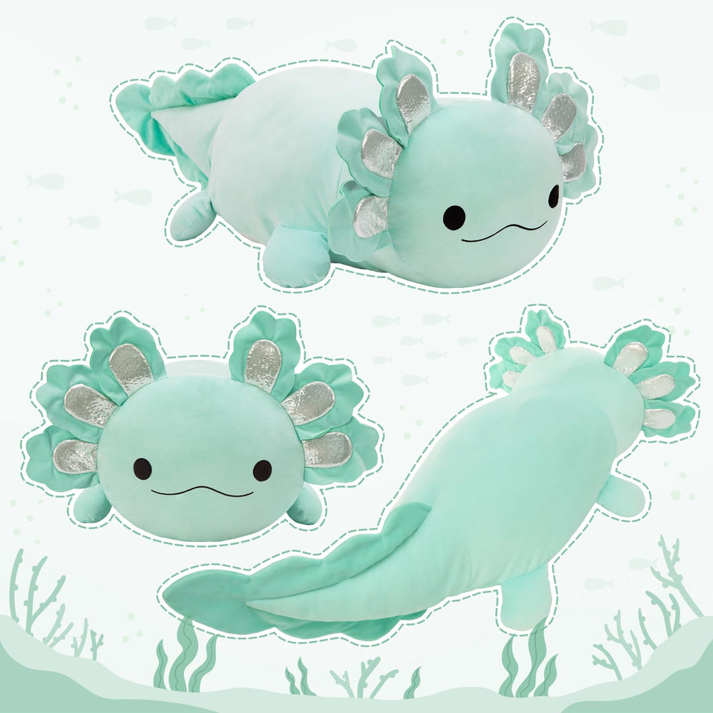BENINY axolotl plush with durable stitching for lasting companionship.