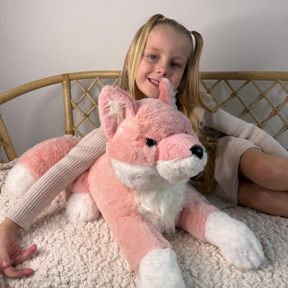 BENINY compact fox plush set ready for easy storage or travel