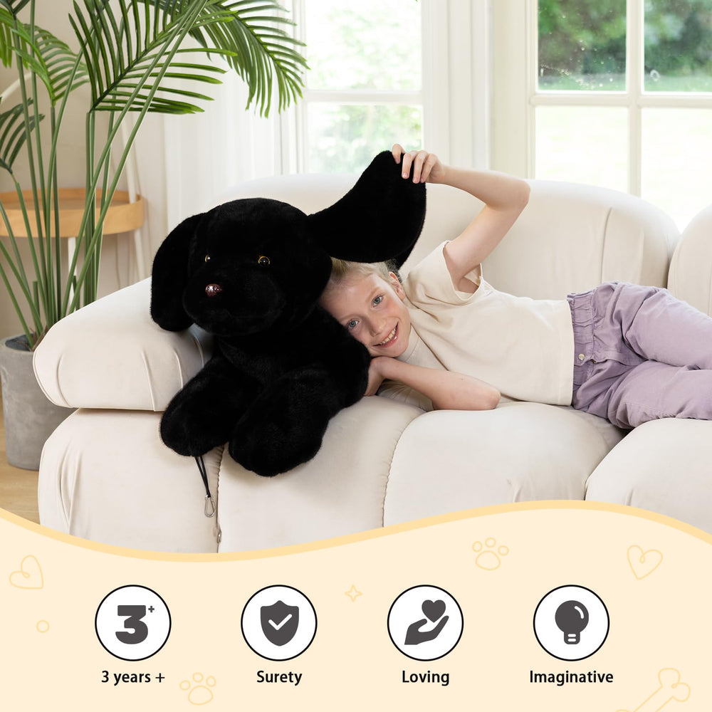 BENINY lab plush makes an ideal gift for dog lovers and kids.