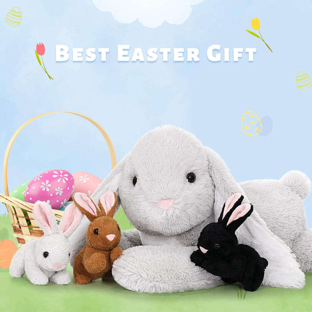 BENINY nursery decor soft plush bunny complements kid spaces