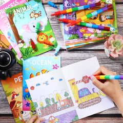 BenLouis 72-pattern coloring pages spark creativity and confidence in kids.