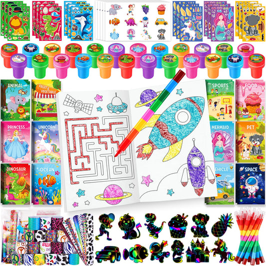 BenLouis mini coloring books for quiet creative activity at parties or in class