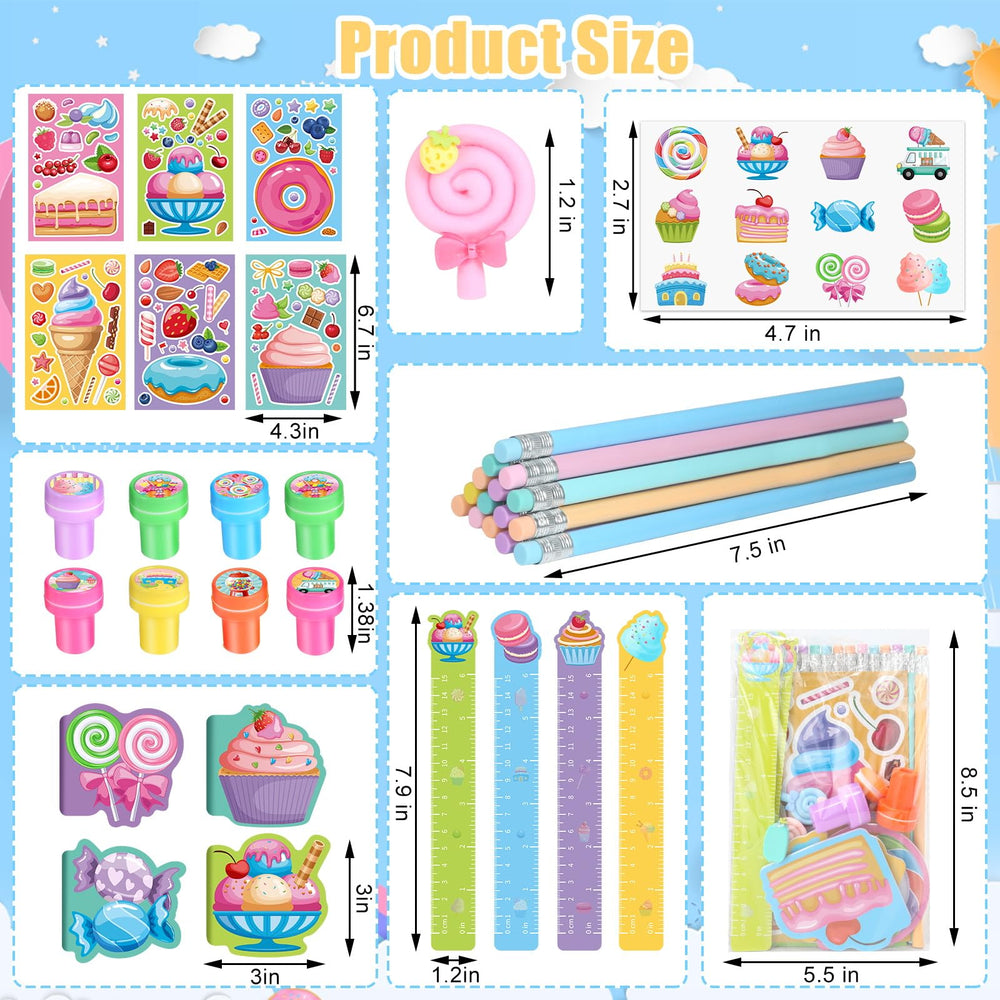 BenLouis candyland dessert pencils provide themed writing tools for events and school projects