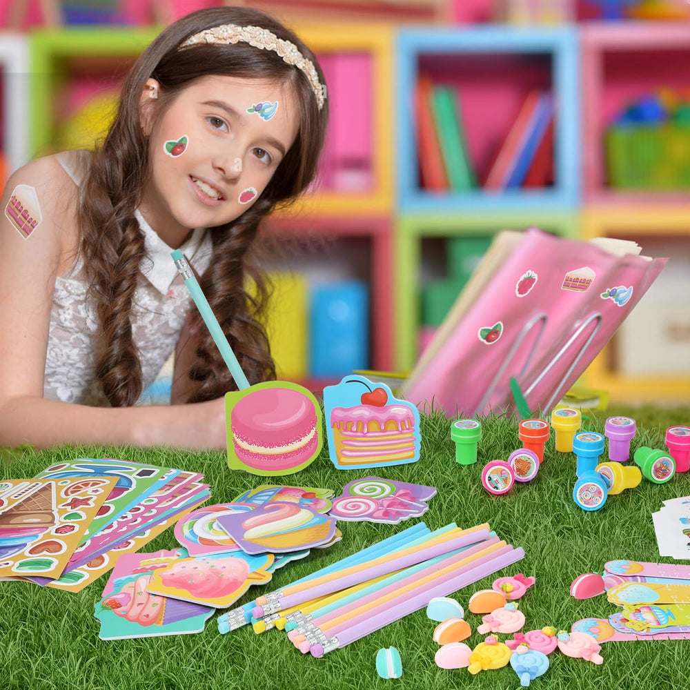 BenLouis candyland make-a-face stickers spark creativity in parties and learning
