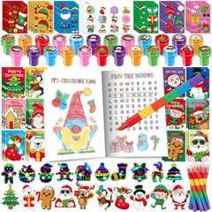 BenLouis Christmas coloring book set for kids, ideal classroom activity and gifts
