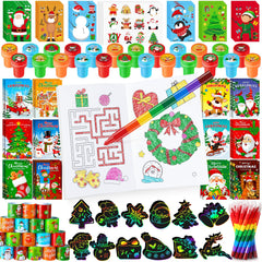 BenLouis Christmas coloring books 48-set for classroom creativity and fun