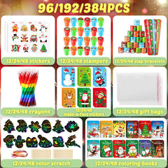 BenLouis Christmas crayons 48-pack ideal for colorful holiday activities
