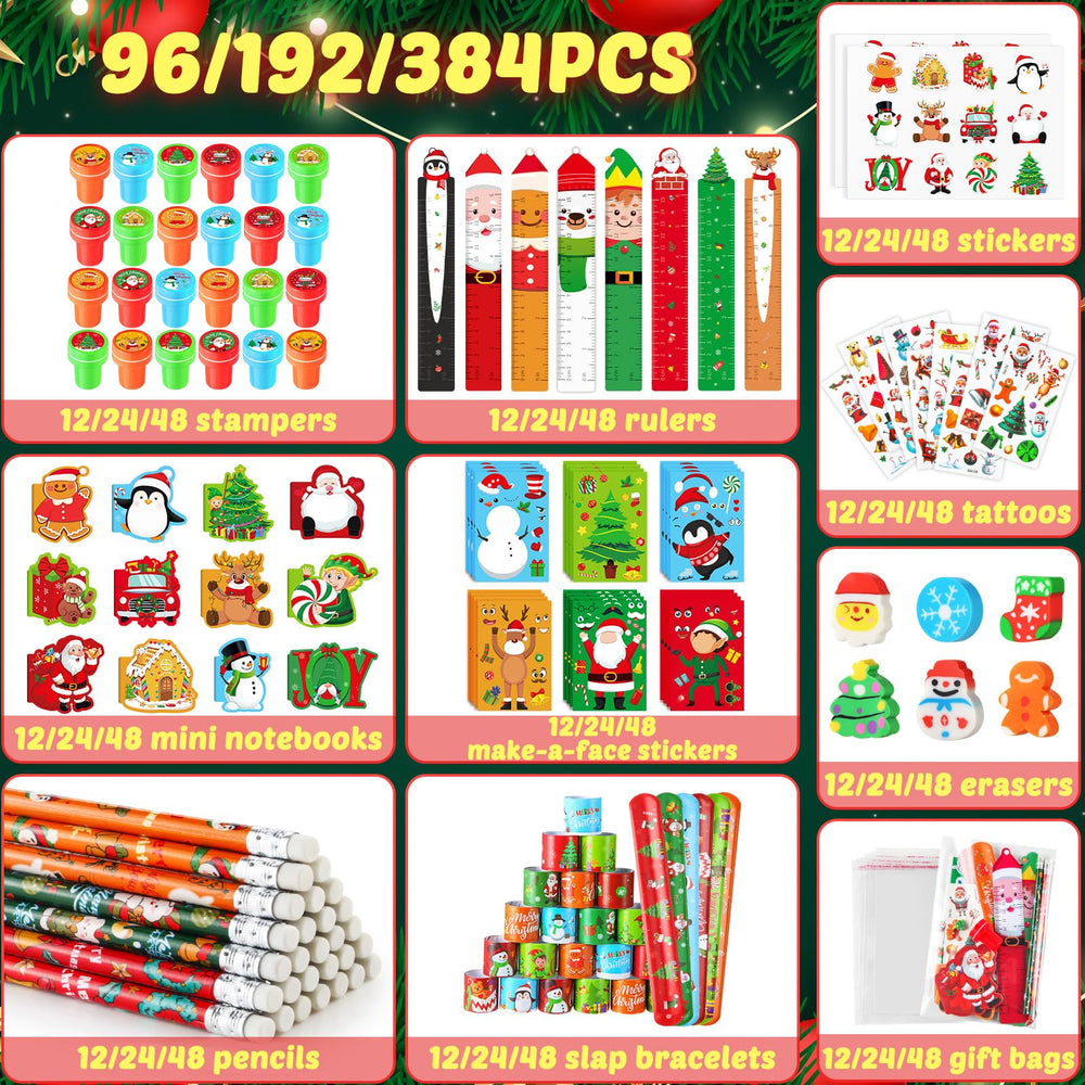BenLouis Christmas erasers ideal for desks and art projects