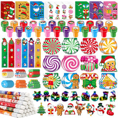 BenLouis Christmas mini notebooks with festive designs for classroom rewards.