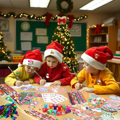 BenLouis stampers and bracelets for interactive holiday crafts.