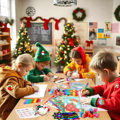 BenLouis Christmas stickers in assorted designs for projects and gifts