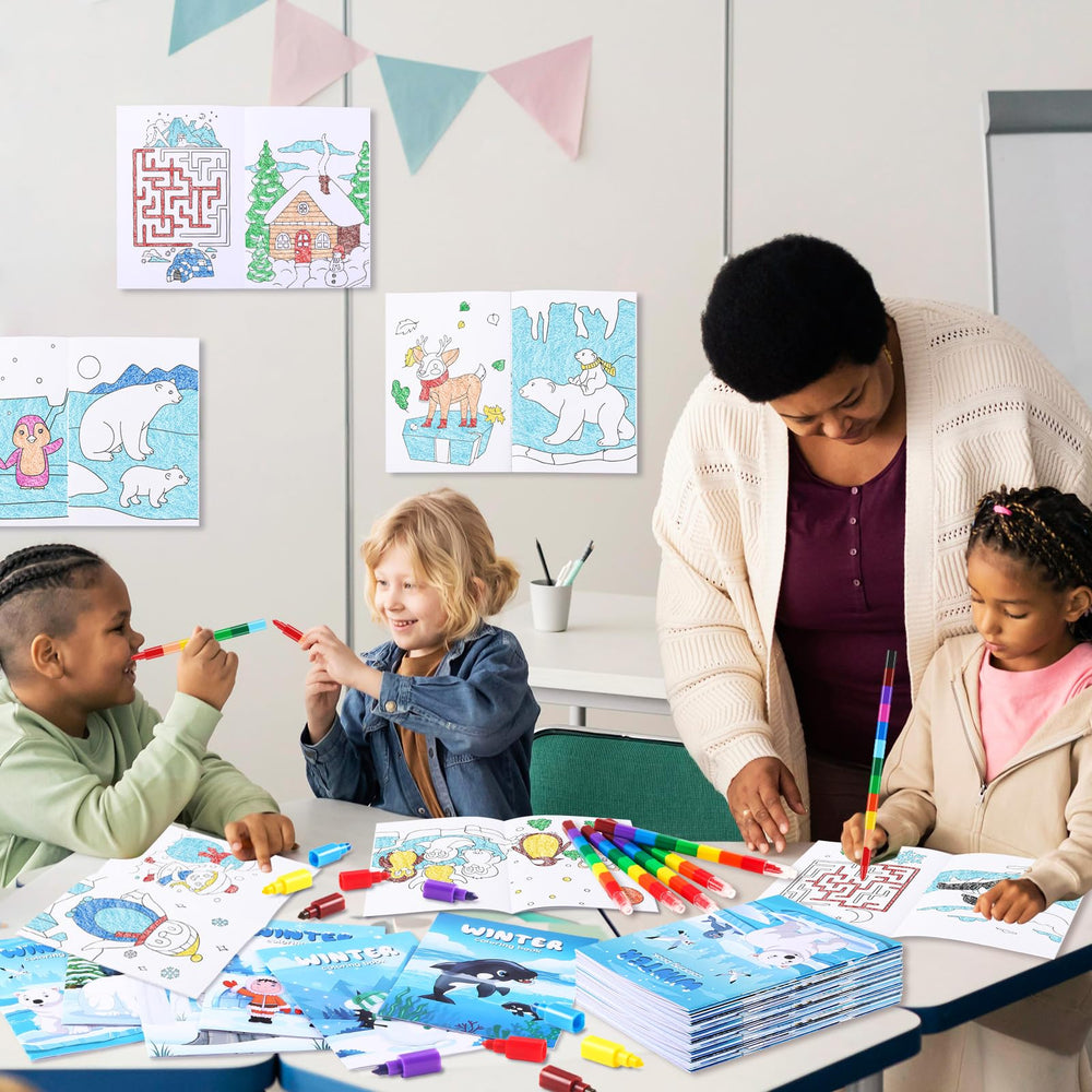 BenLouis polar animals set supports quiet time and classroom activities.