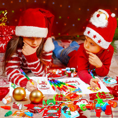 BenLouis color scratch 12-set: engaging sensory activity for holiday fun.