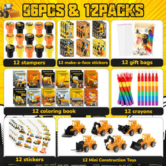 BenLouis construction crayons provide smooth coloring for kids at celebrations.