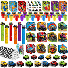 BenLouis monster truck mini notebooks for party favors and school notes