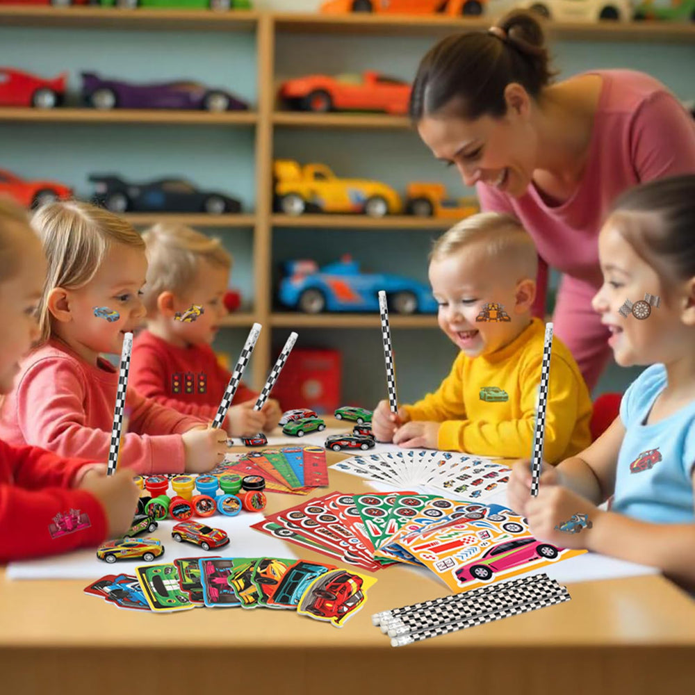 BenLouis race car DIY stickers for creative projects