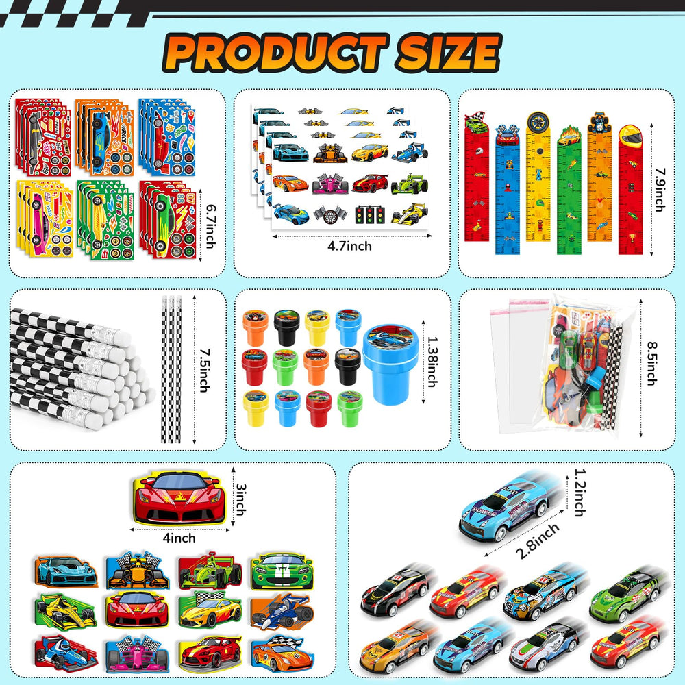 BenLouis race car stampers for decorating projects and crafts