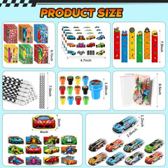 BenLouis race car stampers for decorating projects and crafts