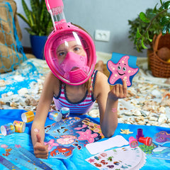 BenLouis Under the Sea luminous tattoos glow softly in dim light.