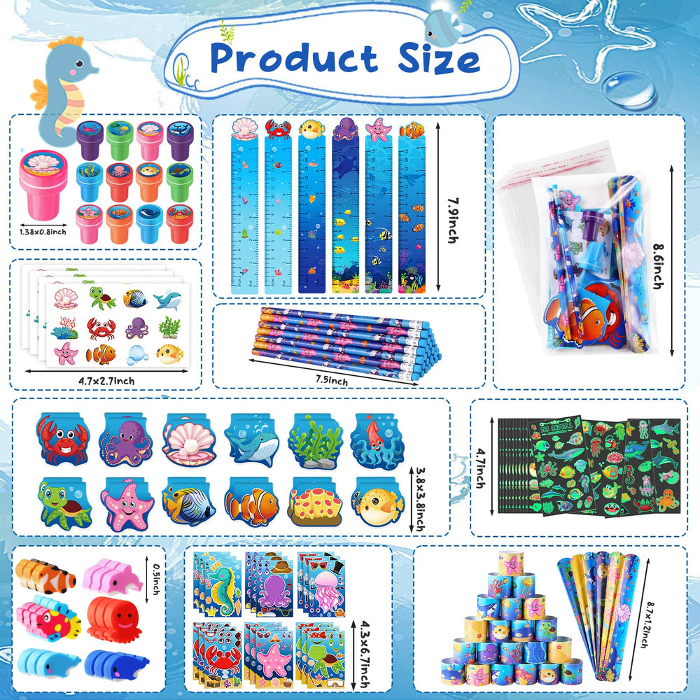 BenLouis Under the Sea pencils with vibrant designs ideal for handwriting practice.