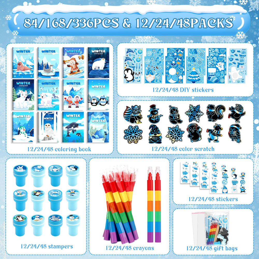 BenLouis stacking crayons ideal for young artists during winter crafts.