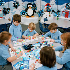 BenLouis winter sticker collection with seasonal designs.