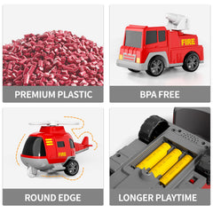 Bennol ABS toy material ensures smooth edges and safe handling for toddlers.