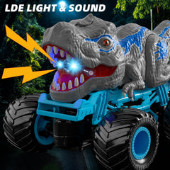 Bennol dinosaur car mouth spray action adds fun and cause-and-effect play