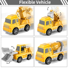 Bennol mixer truck toy in compact size for toddler grip and use.