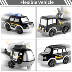 Bennol Police Truck top button lights and sounds for engaging cues.