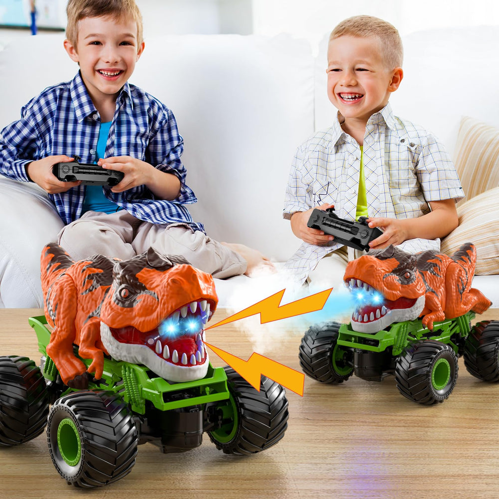 Bennol safe ABS material ensures kid-friendly RC dinosaur car use