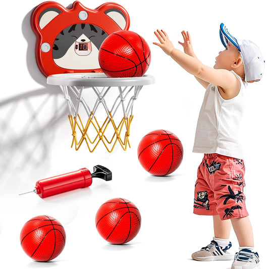 Bennol Toddlers Basketball Hoop scoreboard lets kids celebrate scores during indoor play.