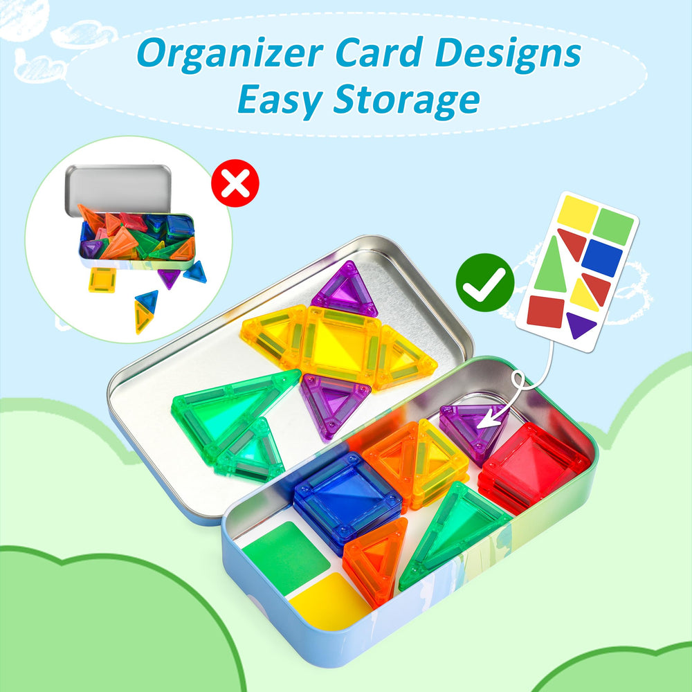 BENOKER portable building toy set ideal for travel days and waiting times.