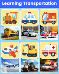 Benresive wooden puzzle with rounded edges ensuring safe play