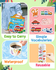 Benresive waterproof stickers endure spills and outdoor adventures