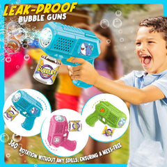 Beria bubble guns leak-proof design prevents spills