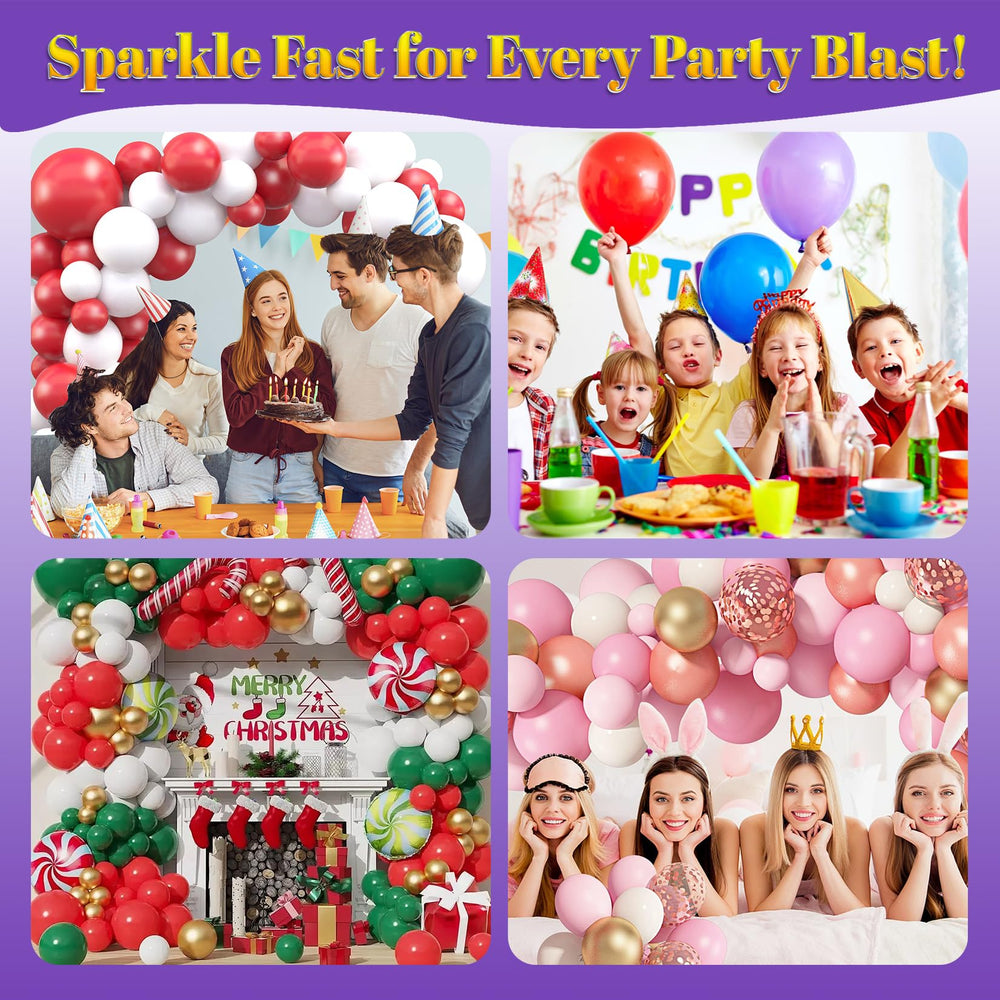 BERIOVE shine spray for indoor and outdoor balloon decorations