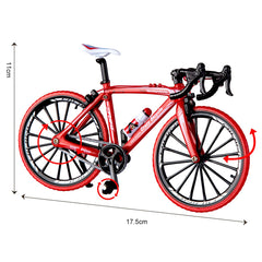 Berry President MTB model red, detailed craftsmanship close-up highlighting alloy frame and rubber tires.