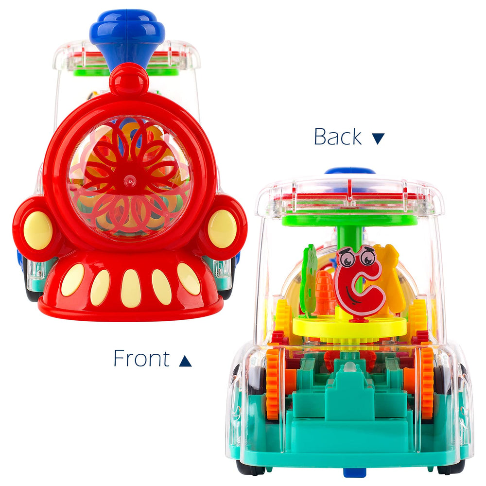 Berry President lights and music enhance immersive train playtime.