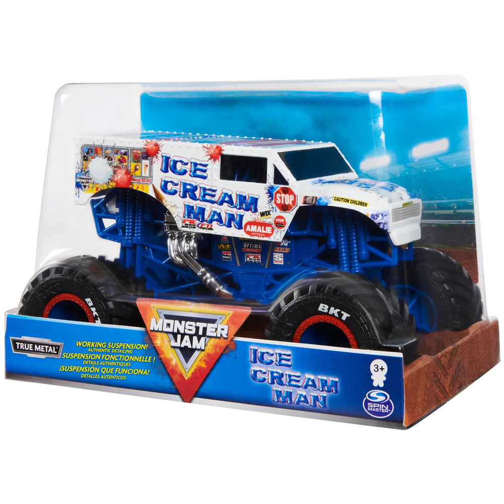 Beseloa Monster Jam die-cast truck with durable build for long lasting display
