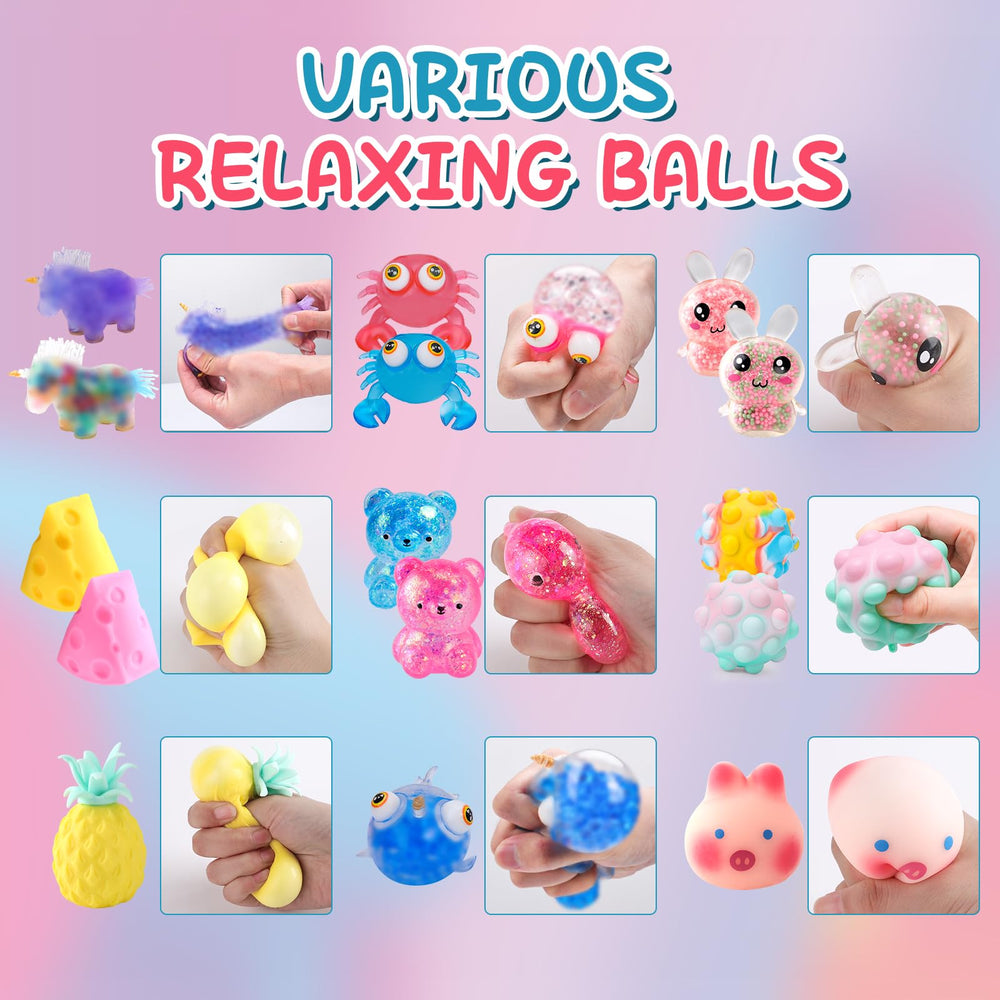 BESNEL animal-shape stress balls designed for playful focus and distraction.