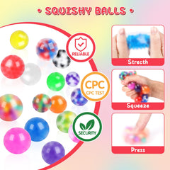 BESNEL non-toxic BPA-free TPR stress balls for safe, daily squishing.
